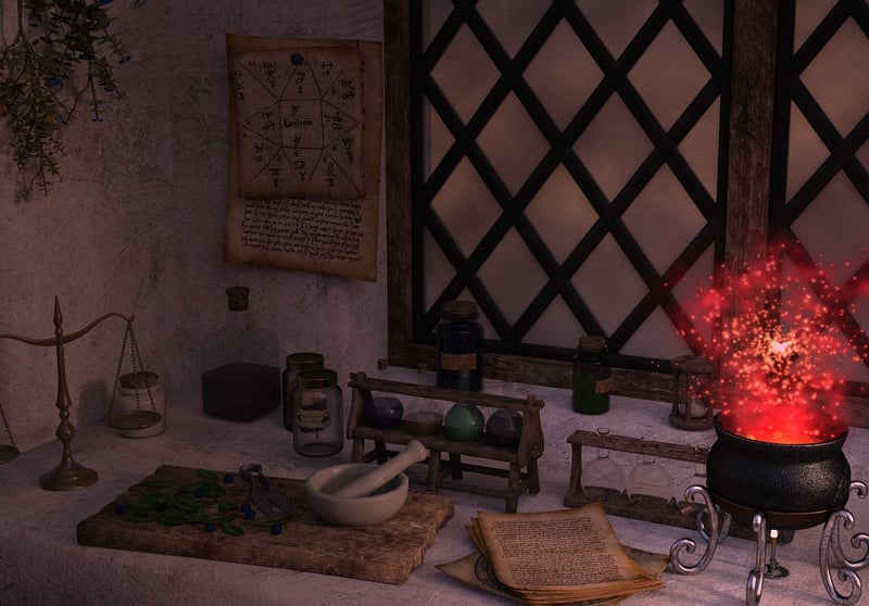 Wizard Potion Bottles